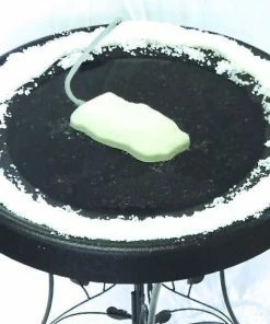 K&H Heated Bird Baths & Heaters 80 Watt Bird Bath Heater-Ice Eliminator