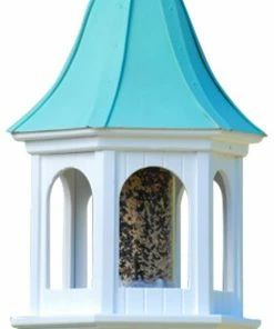 The Birdhouse Chick Copper Roof Bird Feeder Curved Slope - 28x12 Copper Roof Bird Feeders 9 The Birdhouse Chick Copper Roof Bird Feeder Curved Slope - 28x12 Copper Roof Bird Feeders