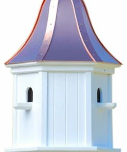 The Birdhouse Chick Copper Roof Birdhouses Copper Roof Birdhouse 28x12- 3 Perches 7 The Birdhouse Chick Copper Roof Birdhouses Copper Roof Birdhouse 28x12- 3 Perches