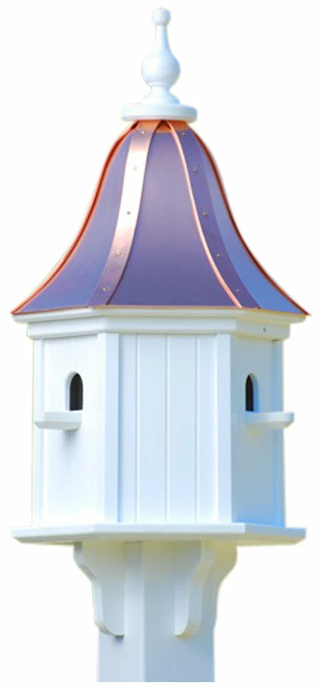The Birdhouse Chick Copper Roof Birdhouses Copper Roof Birdhouse 28x12- 3 Perches 5 The Birdhouse Chick Copper Roof Birdhouses Copper Roof Birdhouse 28x12- 3 Perches