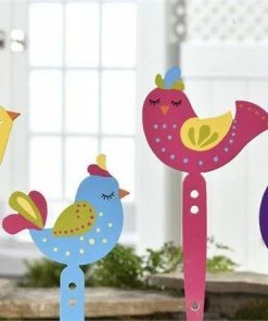 Giftcraft Birdie Garden Stakes Set/4