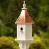 Fancy Home Copper Roof Birdhouse 28x10- 1 Perch 2 Fancy Home Copper Roof Birdhouse 28x10- 1 Perch