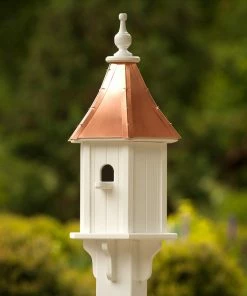Fancy Home Copper Roof Birdhouse 28x10- 1 Perch