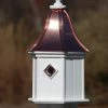 The Birdhouse Chick Copper Roof Birdhouse 28x12- 3 Portals 2 The Birdhouse Chick Copper Roof Birdhouse 28x12- 3 Portals
