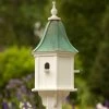 The Birdhouse Chick Copper Roof Birdhouses Copper Roof Birdhouse 28x12- 3 Perches 2 The Birdhouse Chick Copper Roof Birdhouses Copper Roof Birdhouse 28x12- 3 Perches