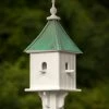 The Birdhouse Chick Copper Roof Birdhouses Copper Roof Birdhouse 28x10- 4 Perches 1 The Birdhouse Chick Copper Roof Birdhouses Copper Roof Birdhouse 28x10- 4 Perches