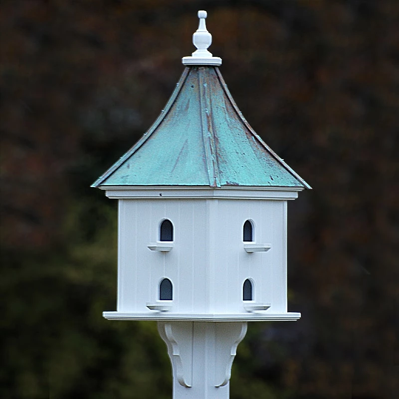The Birdhouse Chick Copper Roof Purple Martin House 36x14 3 The Birdhouse Chick Copper Roof Purple Martin House 36x14