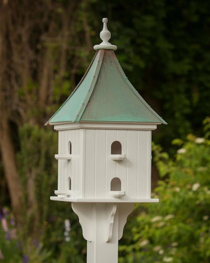 The Birdhouse Chick Copper Roof Birdhouse 28x12- 8 Perches Copper Roof Birdhouses 4 The Birdhouse Chick Copper Roof Birdhouse 28x12- 8 Perches Copper Roof Birdhouses