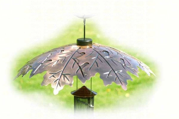 Woodlink Squirrel Baffles & Weather Guards Bird Feeder Weather Guard-Brushed Copper 3 Woodlink Squirrel Baffles & Weather Guards Bird Feeder Weather Guard-Brushed Copper