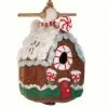 Dzi Handmade Designs Felted Wool Gingerbread Chalet Unique Birdhouses 2 Dzi Handmade Designs Felted Wool Gingerbread Chalet Unique Birdhouses