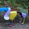 The Birdhouse Chick Statuary & Sculpture Dachshund Spring Dog Metal Yard Art