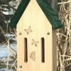 Woodlink Green Roof Butterfly House In Cedar Butterflies 1 Woodlink Green Roof Butterfly House In Cedar Butterflies