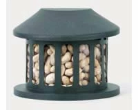 Heritage Farms Metal Squirrel Diner Post Mount Feeder