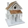 Home Bazaar Honeymoon Cottage Birdhouse With Bracket 2 Home Bazaar Honeymoon Cottage Birdhouse With Bracket