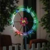 Evergreen Enetrprises Garden Stakes & Whirligigs Hummingbirds Solar Kinetic Garden Spinner 2 Evergreen Enetrprises Garden Stakes & Whirligigs Hummingbirds Solar Kinetic Garden Spinner