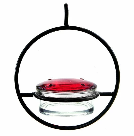 Couronne Triple Orb Glass Hummingbird Feeder 4 Couronne Triple Orb Glass Hummingbird Feeder