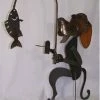 Iron Age Statuary & Sculpture Dog Gone Fishing Garden Sulpture 2 Iron Age Statuary & Sculpture Dog Gone Fishing Garden Sulpture