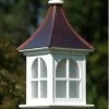 The Birdhouse Chick Copper Roof Light Fixture In Vinyl/PVC