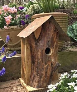 The Birdhouse Chick Church Birdhouses, Vintage-Rustic Rustic Log Front Birdhouses- 2 Sizes 17 The Birdhouse Chick Church Birdhouses, Vintage-Rustic Rustic Log Front Birdhouses- 2 Sizes