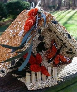 Mr. Bird Casita Edible Birdhouse Unique Birdhouses