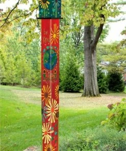 Studio M Birdhouse Art Poles 6 Ft. Post Unique Birdhouses