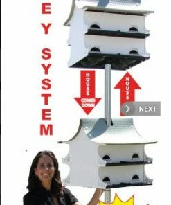 S&K Manufacturing Purple Martin House-Starling Resistant