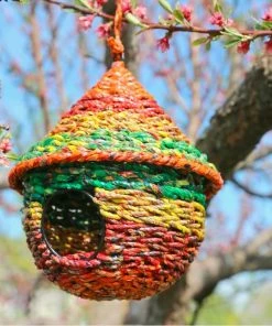 The Birdhouse Chick Nesting And Roosting Pocket Unique Birdhouses