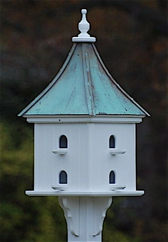 The Birdhouse Chick Copper Roof Purple Martin House 36x14 5 The Birdhouse Chick Copper Roof Purple Martin House 36x14