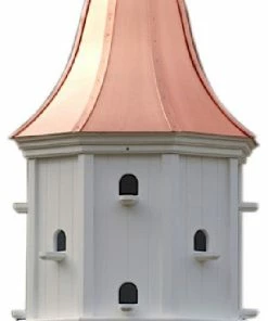 The Birdhouse Chick 54x22 Copper Roof Purple Martin House 9 The Birdhouse Chick 54x22 Copper Roof Purple Martin House