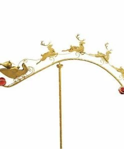 Red Carpet Studios Holiday Reindeer And Sleigh Garden Stake 7 Red Carpet Studios Holiday Reindeer And Sleigh Garden Stake