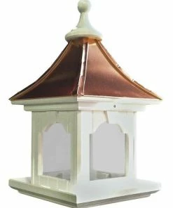 The Birdhouse Chick Copper Roof Bird Feeder With Large Capacity - Hanging 7 The Birdhouse Chick Copper Roof Bird Feeder With Large Capacity - Hanging