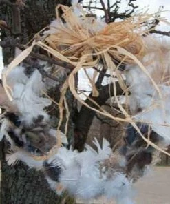 Songbird Essentials Nesting Materials & Roosts Nesting Material Wreath For Birds- Kit