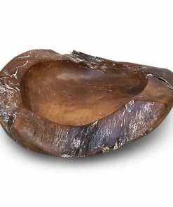 The Birdhouse Chick Home & Garden Accents Natural Teak Root Bowls- 2 Sizes