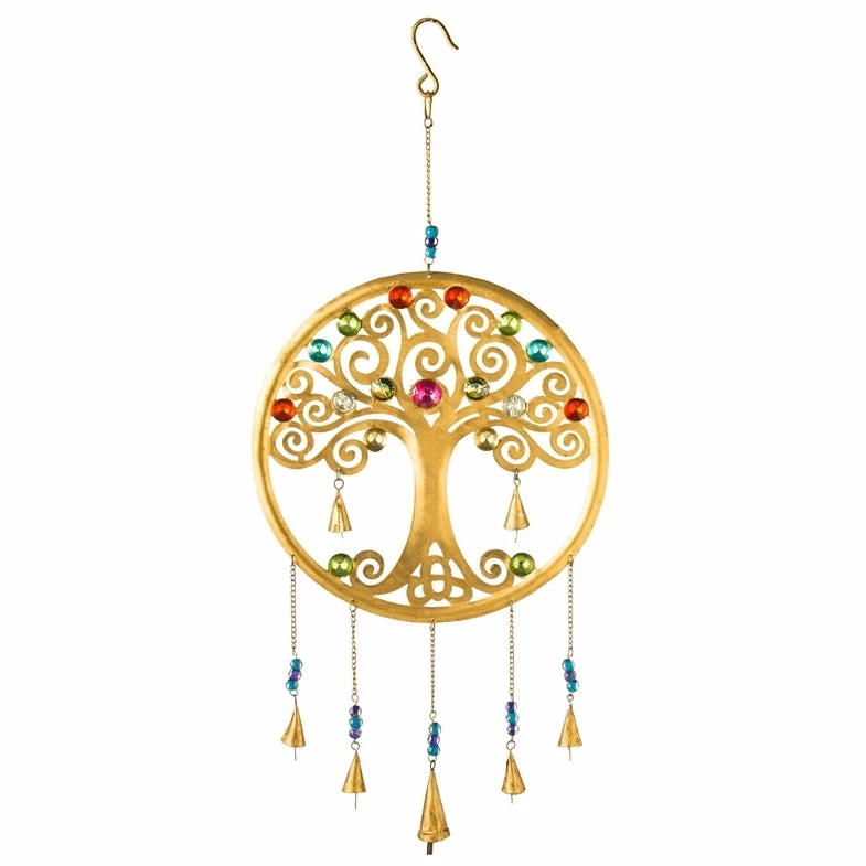 Evergreen Enetrprises Tree Of Life Garden Bell Wind Chimes 4 Evergreen Enetrprises Tree Of Life Garden Bell Wind Chimes