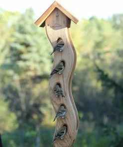 The Birdhouse Chick Large Wave Bird Feeder