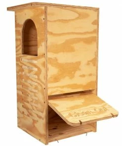 Nature Products USA Barred Owl House Assembled Or Kit Owl Houses