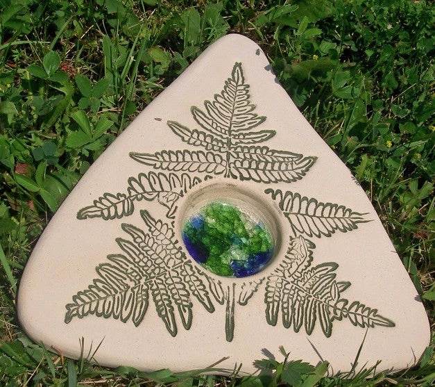 Amaranth Stoneware Butterfly Puddler Fern Design Butterflies 3 Amaranth Stoneware Butterfly Puddler Fern Design Butterflies
