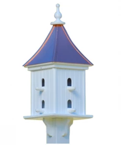 The Birdhouse Chick Copper Roof Birdhouse 28x12- 8 Perches Copper Roof Birdhouses 7 The Birdhouse Chick Copper Roof Birdhouse 28x12- 8 Perches Copper Roof Birdhouses