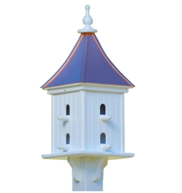 The Birdhouse Chick Copper Roof Birdhouse 28x12- 8 Perches Copper Roof Birdhouses 5 The Birdhouse Chick Copper Roof Birdhouse 28x12- 8 Perches Copper Roof Birdhouses