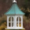 The Birdhouse Chick Copper Roof Bird Feeder Gentle Slope - 28x12 1 The Birdhouse Chick Copper Roof Bird Feeder Gentle Slope - 28x12