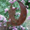 The Birdhouse Chick Crescent Moon Fairy Garden Stake Garden Stakes & Whirligigs