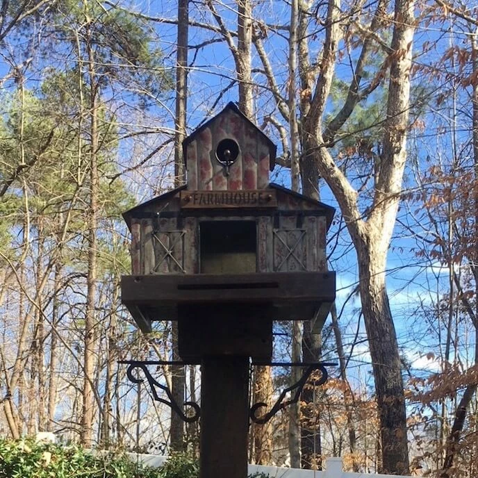 The Birdhouse Chick Farmhouse Barn Birdhouse- 3 Nest 4 The Birdhouse Chick Farmhouse Barn Birdhouse- 3 Nest