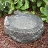 The Birdhouse Chick Deck & Ground Bird Baths Granite Bird Bath