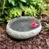 Garden Age Supply Organic Stone Ground Bird Bath Deck & Ground Bird Baths 2 Garden Age Supply Organic Stone Ground Bird Bath Deck & Ground Bird Baths