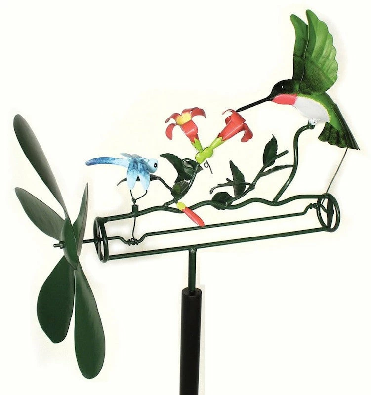 Gift Essentials Hummingbird & Dragonfly Whirligig 4 Gift Essentials Hummingbird & Dragonfly Whirligig