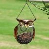 The Birdhouse Chick Owl Seed & Peanut Bird Feeder Unique Bird Feeders 2 The Birdhouse Chick Owl Seed & Peanut Bird Feeder Unique Bird Feeders