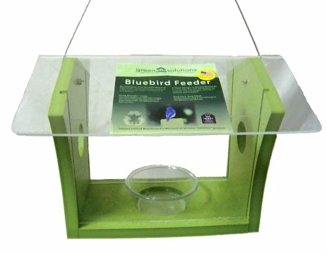 Birds Choice Recycled Fly-In Bluebird Feeder Recycled Birdhouses 4 Birds Choice Recycled Fly-In Bluebird Feeder Recycled Birdhouses
