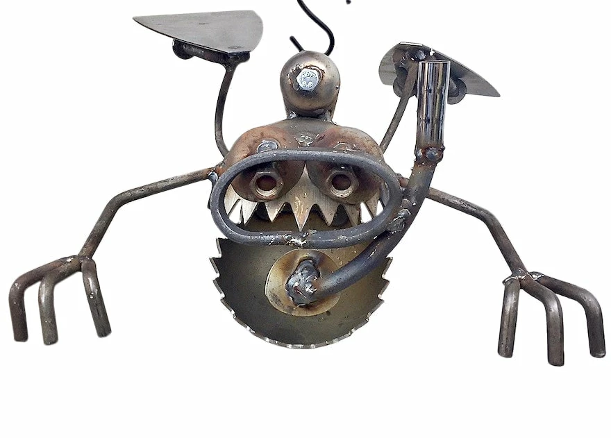 Sugar Post Scuba Frog Statuary & Sculpture 3 Sugar Post Scuba Frog Statuary & Sculpture