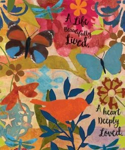 Studio M Sentimental Journey Tall Bird Bath