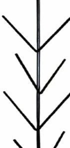 Nature House Squirrel Feeders Metal Corn Cob Squirrel Feeder-8 Ears